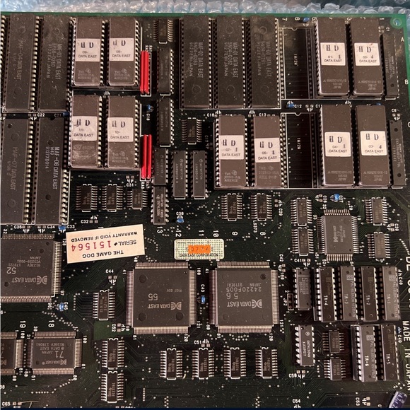 Mutant Fighter Data East Jamma Arcade Game PCB Motherboard C15B - Picture 4 of 11
